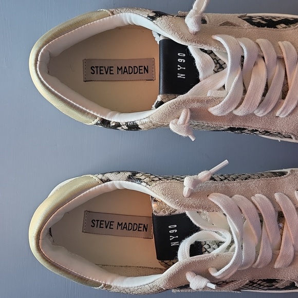 Steve Madden leather NWOT WO's Size 9M - Picture 2 of 10